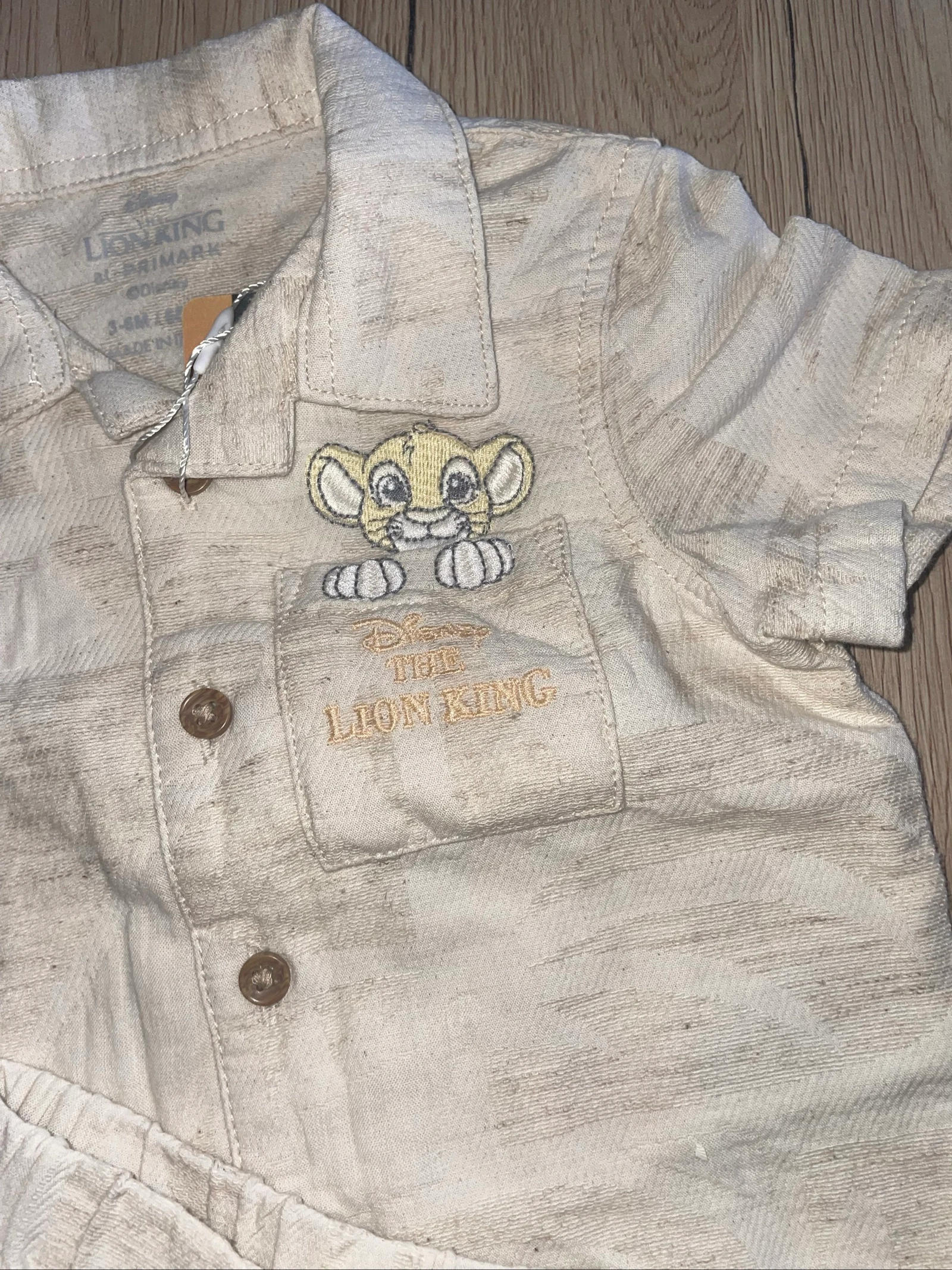 Zomeroutfit 6 maanden 68 cm Disney koning van de jungle nieuw – photo 2